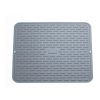 Dish Drying Mat Flexible Silicone Rubber Mat Heat Resistant Silicone Trivet Counter Top Mat Dish Draining Mat Sink Mat Place Mat Kitchen Sink Mat