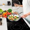 SOGA Stainless Steel Fry Pan 20cm Frying Pan Top Grade Induction Cooking FryPan