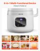 8-in-1 Nut Milk Maker, 34 oz Soy Milk Maker with 200W Blending, for Homemade Oat, Nut, Soy, Juice, Milkshake, Rice Cereal