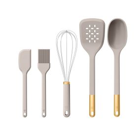 5-Piece Kitchen Tool Set (Color: Porcini Taupe)